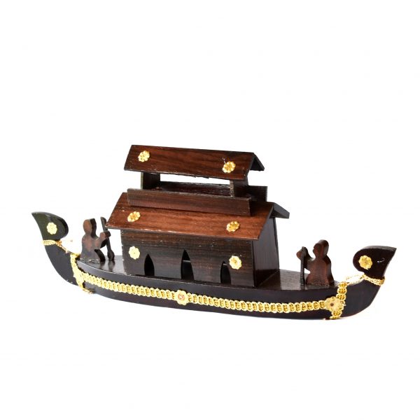 Mannar Craft Store | Kerala Houseboat - Handcrafted Wooden Home Decor &  Unique Gift - Model 7