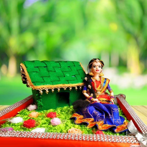 Gifts Unboxing || Ashritha Half Saree Function || @Mahishivan || Tamada  Media - YouTube
